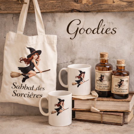 catégorie goodies de la boutique du sabbat des sorcières