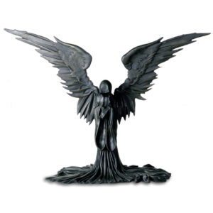 statue séraphin résine